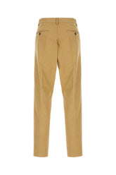 camel cotton chine pant -  | Wise