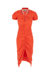 Red piquet dress -  | Wise