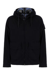Midnight blue nylon jacket -  | Wise