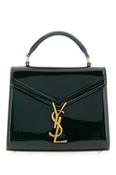 Dark green leather handbag -  | Wise