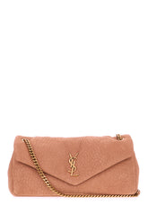 Antiqued pink nappa leather medium Calypso shoulder bag -  | Wise