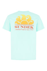 Mint green cotton t-shirt -  | Wise