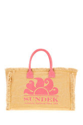 Beige cotton shopping bag -  | Wise