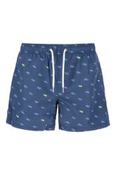 Printed polyester swimming shorts -  | Wise