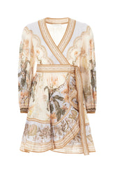 Printed cotton Wylie mini dress -  | Wise