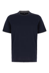 Navy blue cotton t-shirt -  | Wise