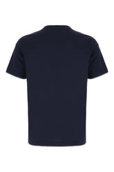 Navy blue cotton t-shirt -  | Wise
