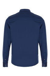 Blue navy cotton shirt -  | Wise