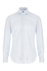 Light blue poplin shirt -  | Wise