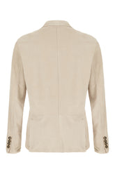 Beige suede blazer -  | Wise