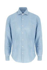 Light blue cotton shirt -  | Wise
