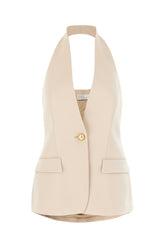 Cappuccino wool vest -  | Wise