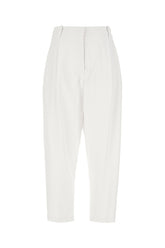 Chalk stretch viscose blend pants -  | Wise