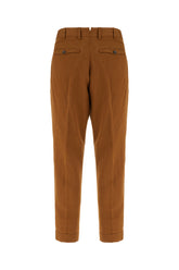 Caramel cotton blend pants -  | Wise
