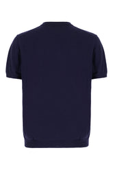 Navy blue cotton sweater -  | Wise
