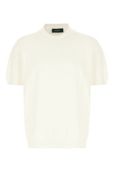 Ivory cotton sweater -  | Wise