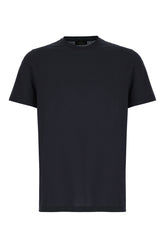 Black cotton t-shirt -  | Wise