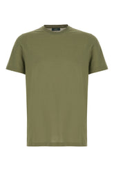 Olive green cotton t-shirt -  | Wise