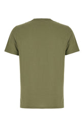 Olive green cotton t-shirt -  | Wise