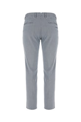 Grey stretch cotton pants -  | Wise