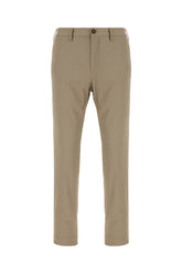 Dove grey stretch nylon pants -  | Wise