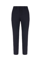 Midnight blue stretch nylon pants -  | Wise