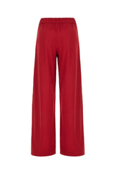 Red satin pants -  | Wise