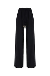 Black stretch nylon pants -  | Wise