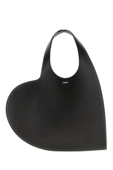 Black leather Heart handbag -  | Wise