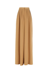 Beige polyester pants -  | Wise