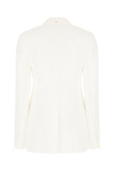 White viscose blend blazer -  | Wise