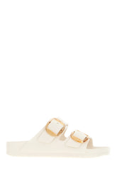 White rubber Arizona sandals -  | Wise