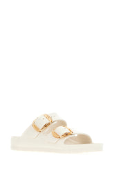 White rubber Arizona sandals -  | Wise