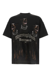 Slate cotton t-shirt -  | Wise