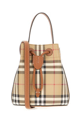 Embroidered cotton bucket bag -  | Wise