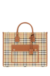 Borsa a shopping Freya media in cotone stampato -  | Wise