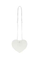 White leather Le Cœur shoulder bag -  | Wise