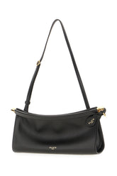 Borsa a spalla in pelle nera -  | Wise