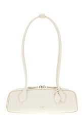White leather small Le Teckel shoulder bag -  | Wise
