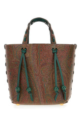 Printed leather handbag -  | Wise