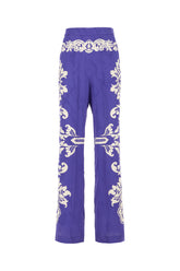 Printed viscose pants -  | Wise