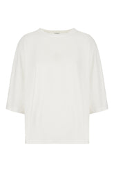 White cotton oversize t-shirt -  | Wise