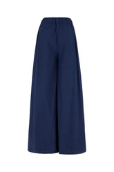 Navy blue cotton pants -  | Wise