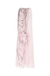 Pink polyester dress -  | Wise