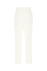 Ivory viscose blend pants -  | Wise