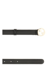 Black leather belt -  | Wise