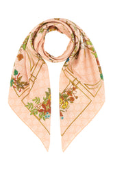 Printed silk scarf -  | Wise