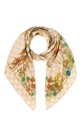 Printed silk scarf -  | Wise