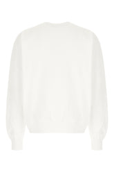 White cotton sweatshirt -  | Wise