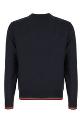 Midnight blue wool sweater -  | Wise